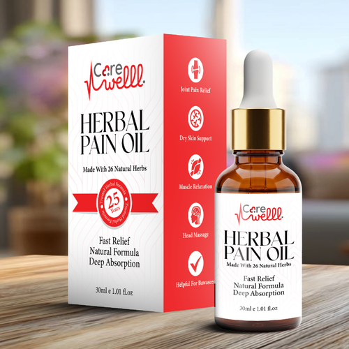 Carewell Herbal Oil For Joint & Muscle Relief